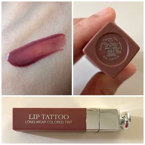 dior lip tattoo 491|Dior lip tattoo swatches.